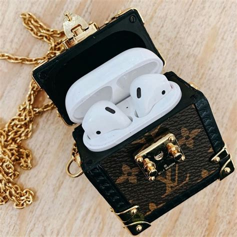 louis vuitton airpod case black|louis vuitton men's phone cases.